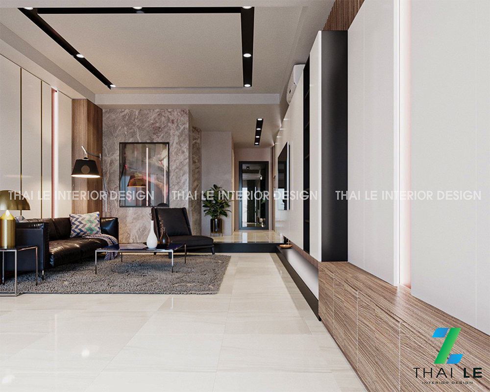 Thiết kế nội thất nhà phố Melosa Khang Điền Q9